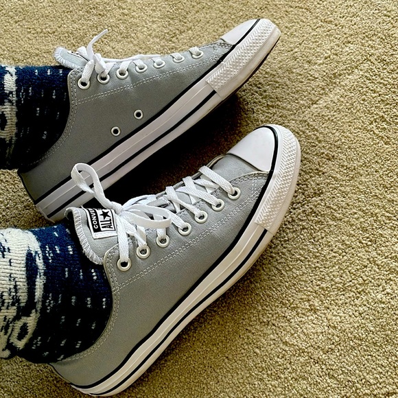 Converse Shoes - Wolf Grey Converse All Star Low Top